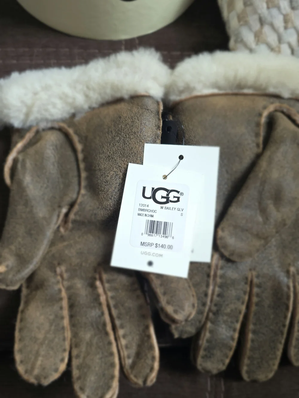 UGG suede exterior